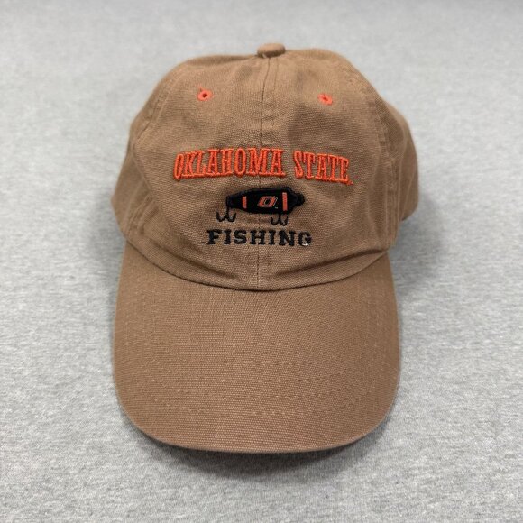 Zephyr Other - Rare Oklahoma State University Fishing Hat Brown OS NCAA Snapback Zephyr Cap